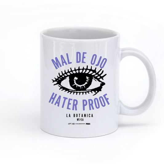 “HATER PROOOF” MUG