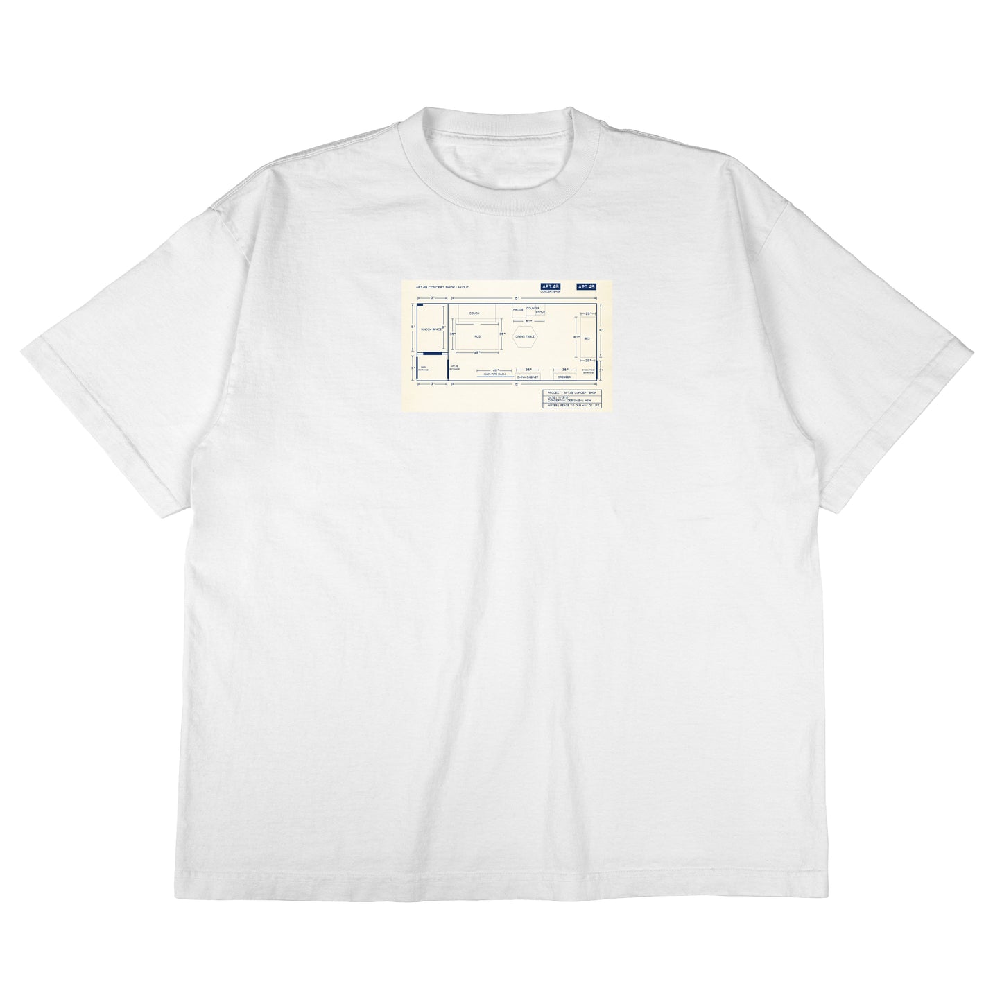 “BLUEPRINT 2015" Tee