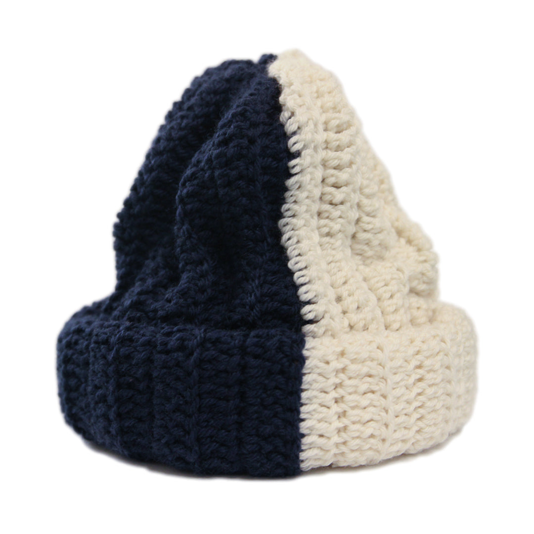 4B(eanie) Blue + Cream