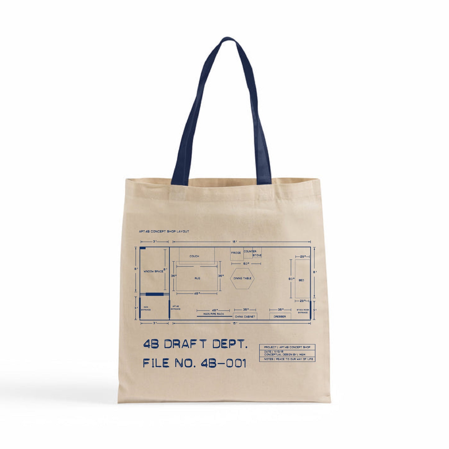4B Draft Dept. Tote Bag