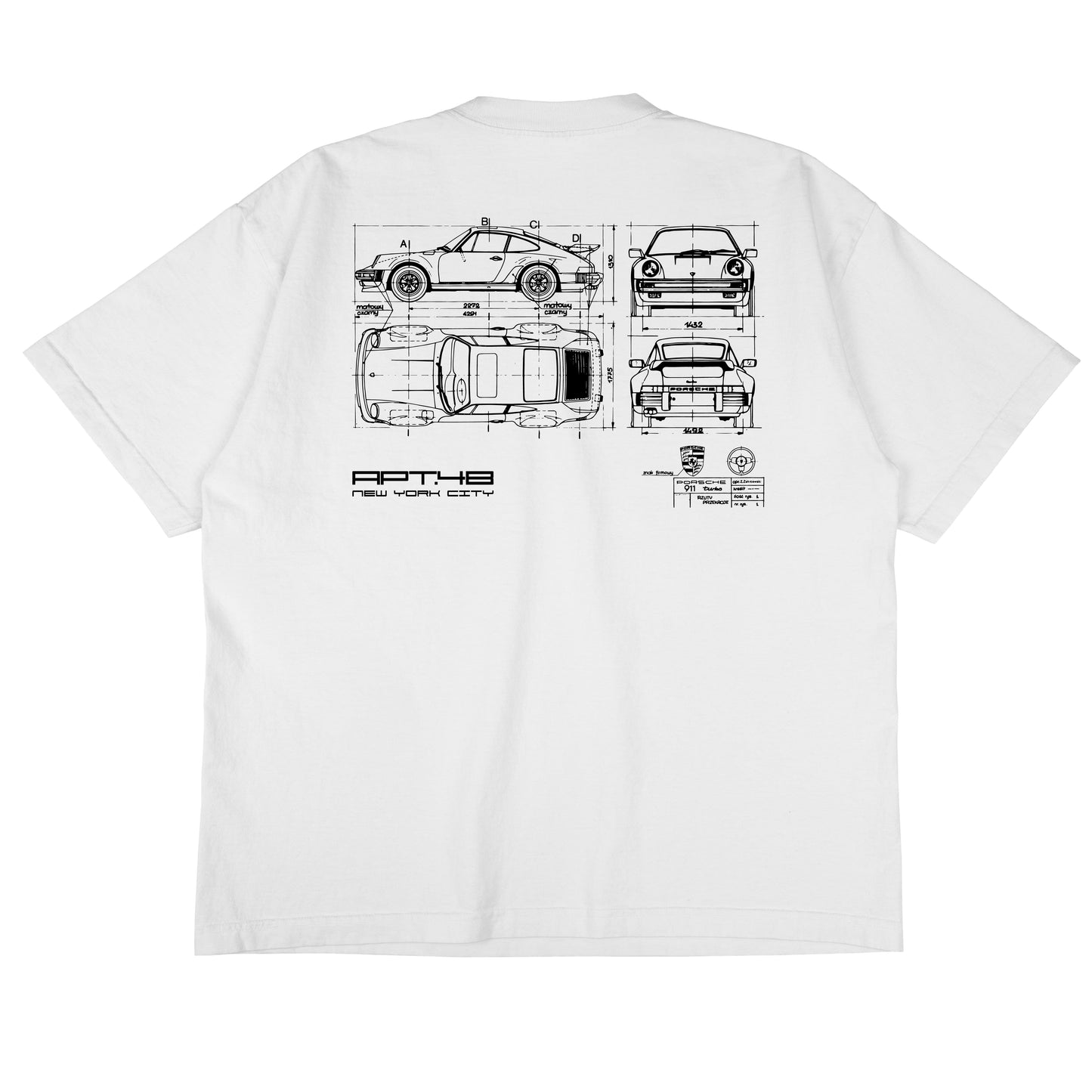 "WHALE TAIL" TEE