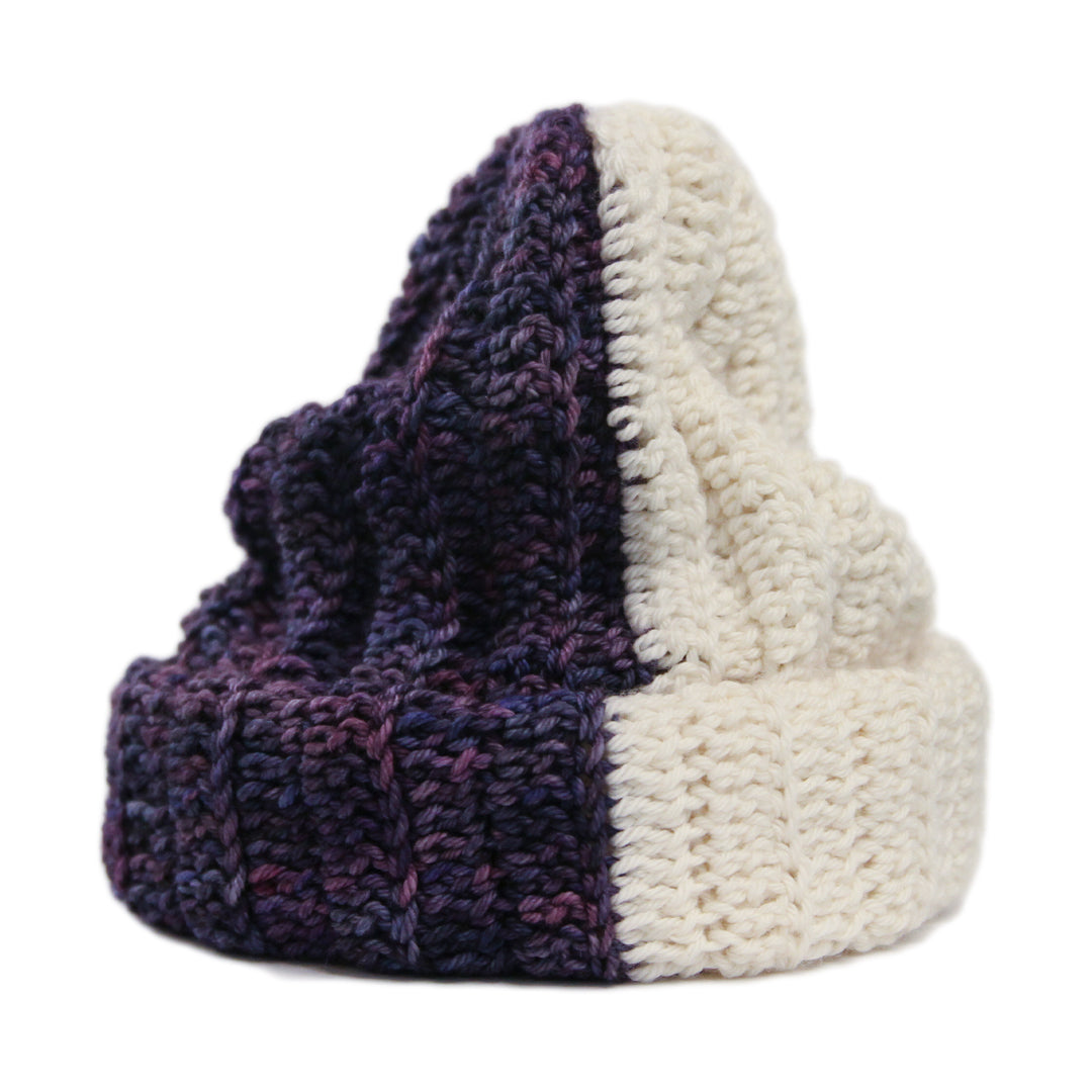 4B(eanie) Purple + Cream